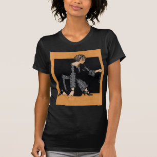 Brutet pärlemorfärg halsband tee shirt