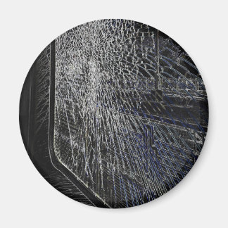 Brutet tåg-fönster magnet
