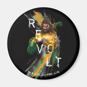 Brutit grafiskt för Aquaman Aquaman "revolt" Magnet