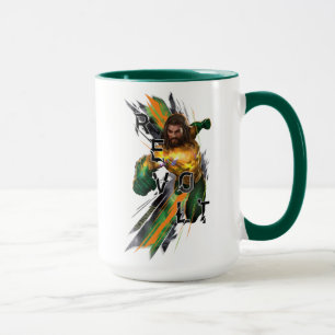 Brutit grafiskt för Aquaman Aquaman "revolt" Mugg