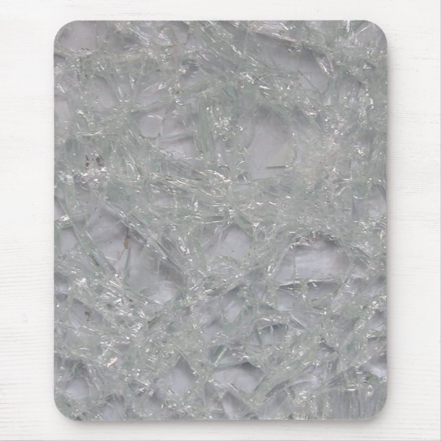 Brutna Glass Mousepad Musmatta (Framsidan)