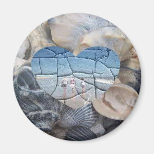 Brutna snäckor magnet