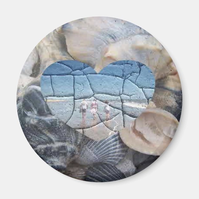 Brutna Snäckor Magnet (Framsidan)