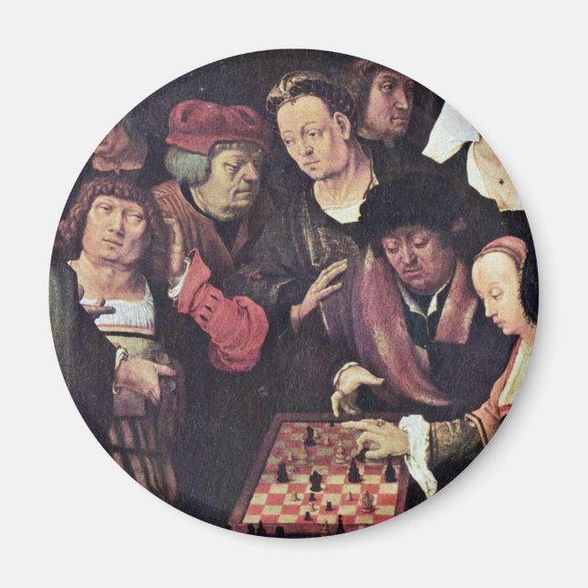 Brutspel av Leyden Lucas Van (bästa kvalitet) Magnet (Framsidan)