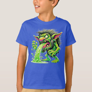 Brutto och roligt Puking Troll T Shirt