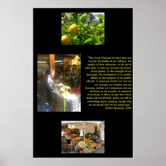 Bruttonationalprodukt Poster