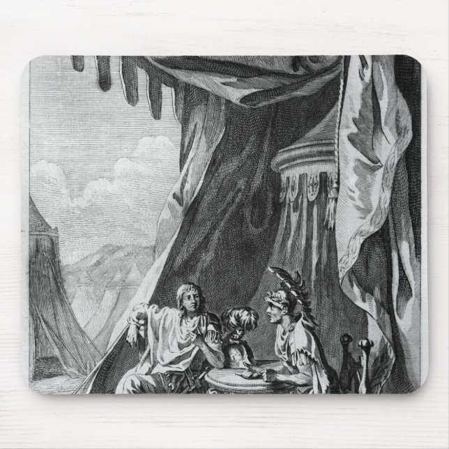 Brutus och Cassius i brutuss tält Musmatta (Framsidan)