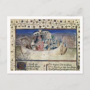 Brutus the Trojan Sets Sail for Britain, från "The Vykort