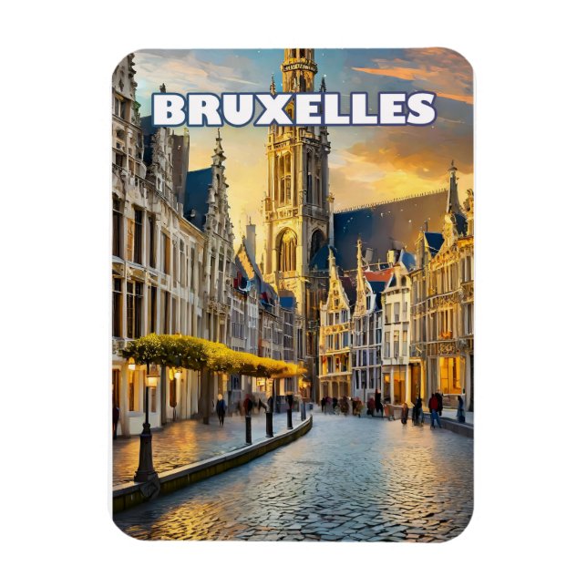 Bruxelles, ville de contrastes et de charmes magnet (Vertikal)