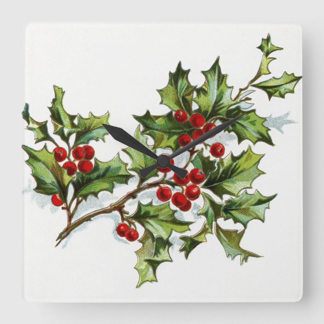 Bry001 Fyrkantig Klocka (Framsida)