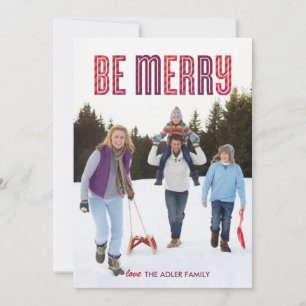 Bry BE Merry Helgdag Card Julkort