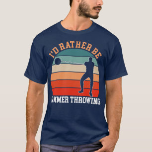 Bry dig snarare om hammer genom att t shirt