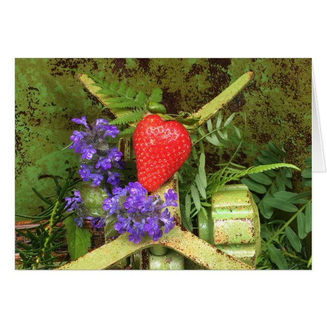 Bry- och RUST-kort Hälsningskort (Framsidan Horizontal)