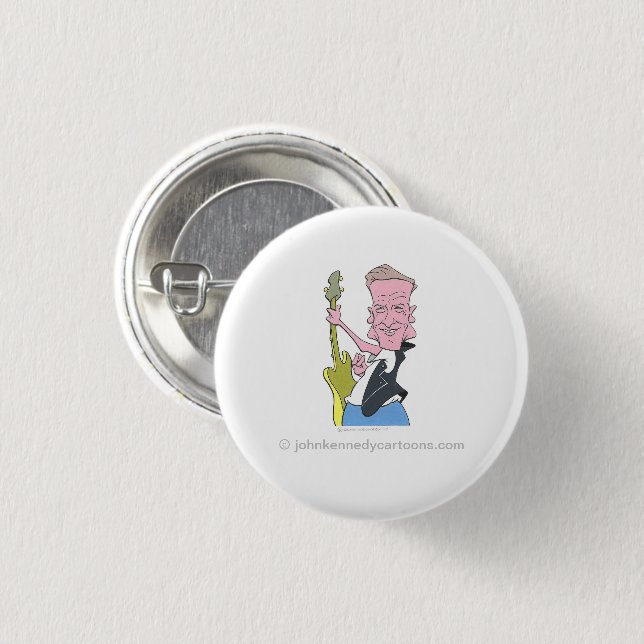 Bryan Adams Button Knapp (Framsida & baksida)