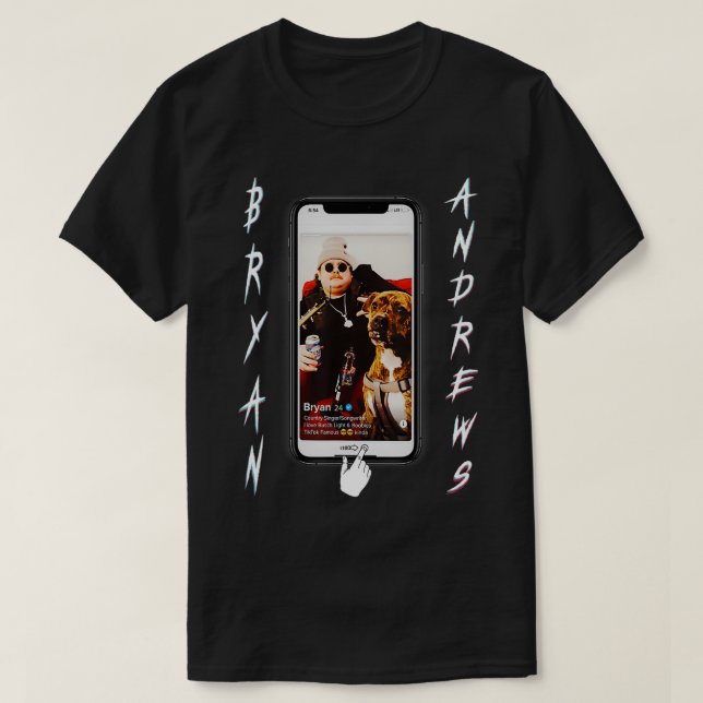 Bryan Andrews T Shirt (Design framsida)