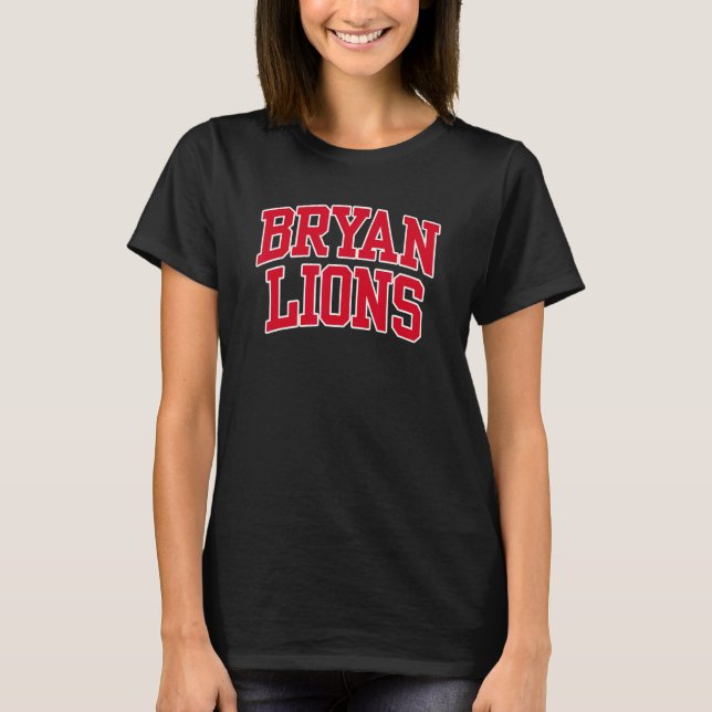 Bryan College Lejon 01 T Shirt (Framsida)