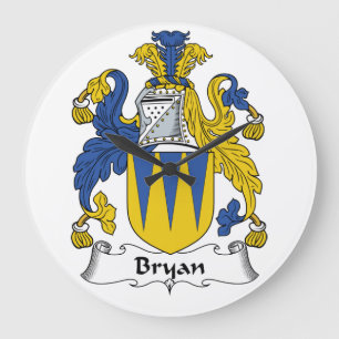 Bryan familjvapensköld stor klocka