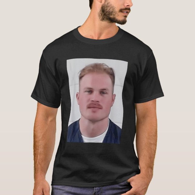 Bryan Mugshot Land Music T Shirt (Framsida)