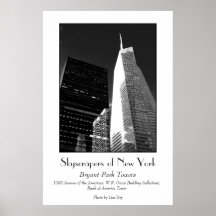 'Bryant Park Towers' Affisch