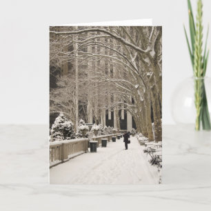 Bryant Park Winter Helgkort