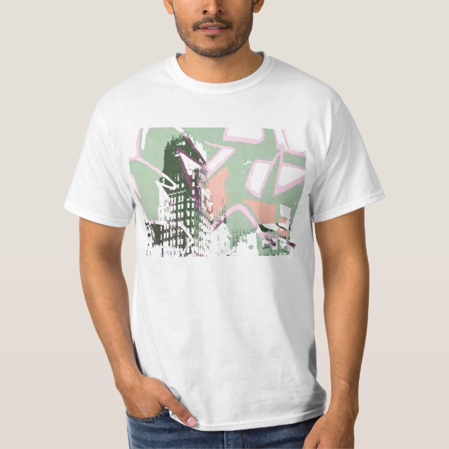 Bryant parkerar Graffffffffffittttttttti Tee Shirt (Framsida)