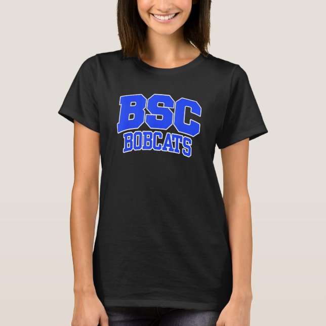 Bryant & Stratton College Bobcat 02 T Shirt (Framsida)