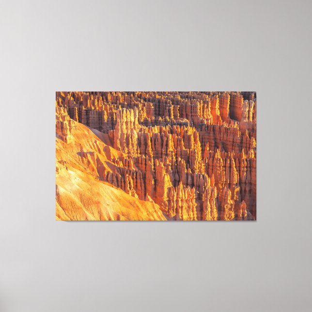 Bryce Canyon Hoodoos Canvastryck (Framsida)