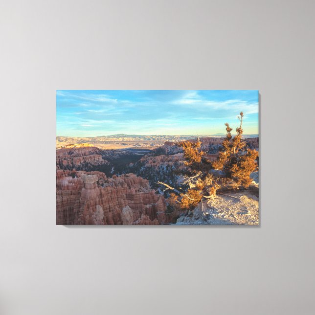 Bryce Canyon landskapsvy Canvastryck (Framsida)