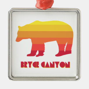 Bryce Canyon National Park Bear Julgransprydnad Metall