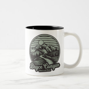 Bryce Canyon National Park Bergstig Två-Tonad Mugg