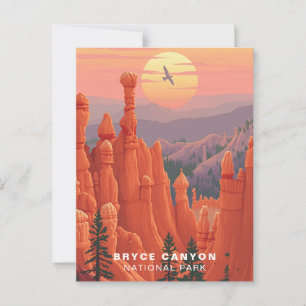 Bryce Canyon National Park Konst USA Vykort