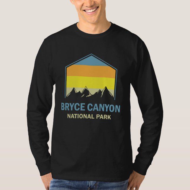 Bryce Canyon National Park Mountain Hiking T Shirt (Framsida)