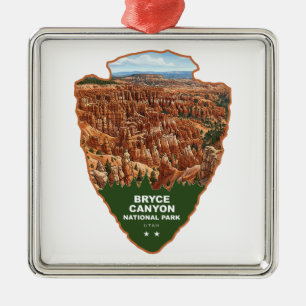 Bryce Canyon National Park Pilspets Julgransprydnad Metall