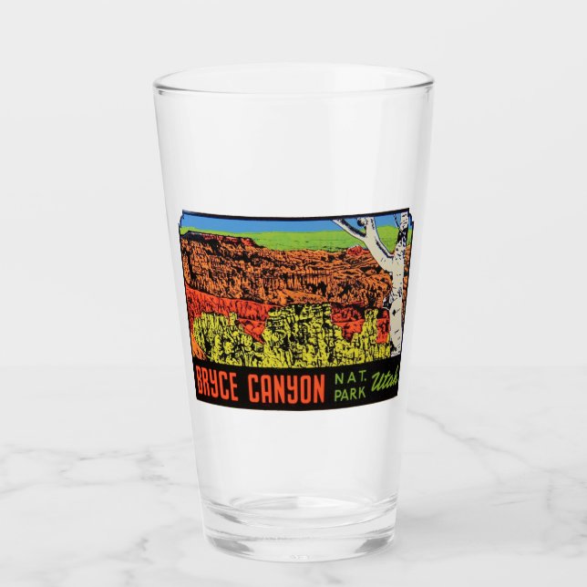 Bryce Canyon National Park - Pint Glass Glaskopp (Framsida)