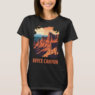 Bryce Canyon National Park Röd Resa T Shirt