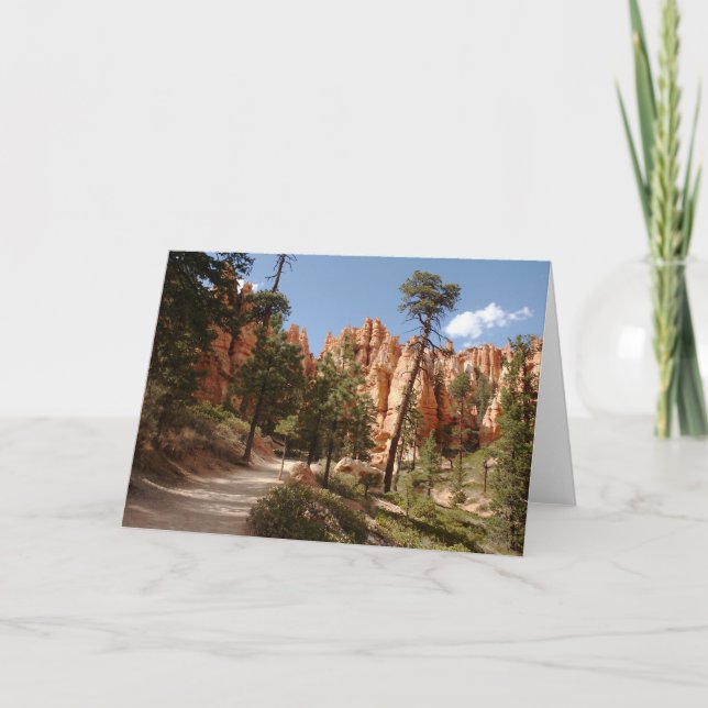 Bryce Canyon National Park Trail Anteckningskort (Framsida)