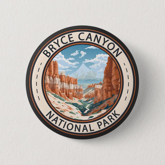 Bryce Canyon National Park Trail Illustration Art Knapp (Framsida)