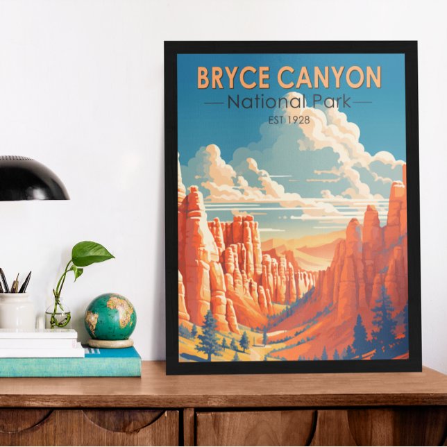 Bryce Canyon National Park Travel Art Vintage Poster (Skapare uppladdad)
