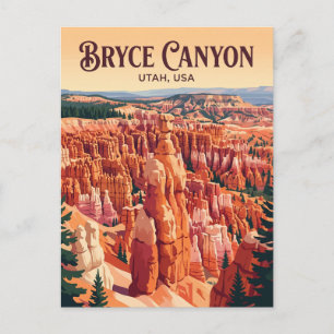 Bryce Canyon National Park USA Vykort