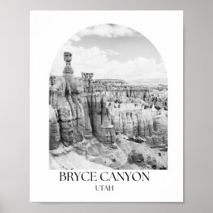 Bryce Canyon National Park Utah Arch Photo Print Poster