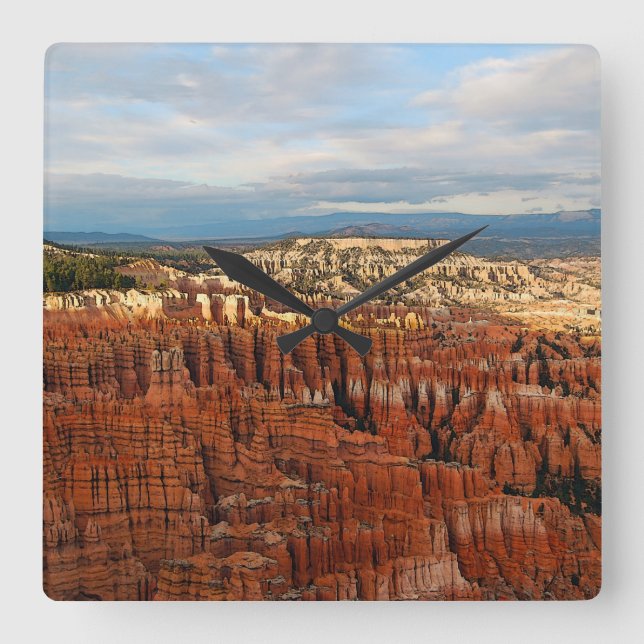 Bryce Canyon National Park, Utah Fyrkantig Klocka (Framsida)
