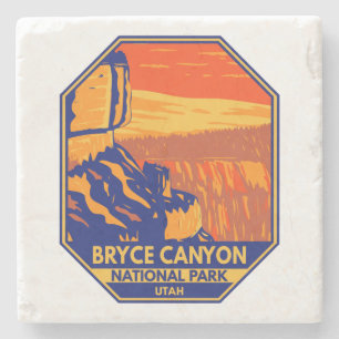Bryce Canyon National Park Utah inspiration Point Stenunderlägg