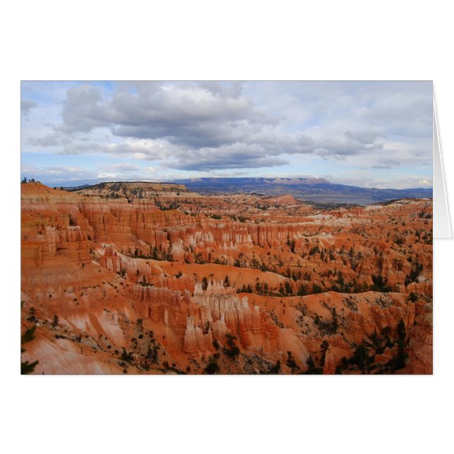 Bryce Canyon National Park, Utah, kort (Framsidan Horizontal)