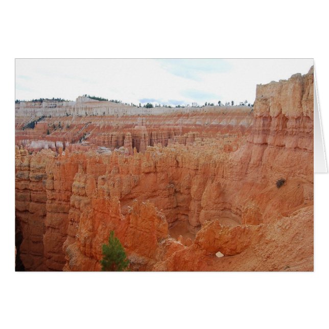 Bryce Canyon National Park, Utah, kort (Framsidan Horizontal)