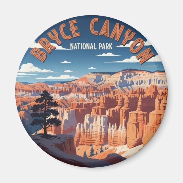 Bryce Canyon National Park Utah Magnet (Framsidan)