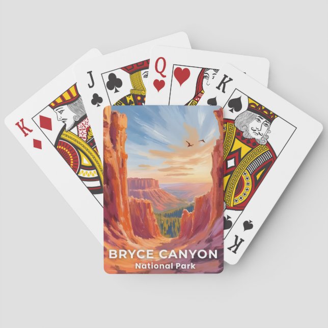 Bryce Canyon National Park | Utah Resa Casinokort (Baksidan)