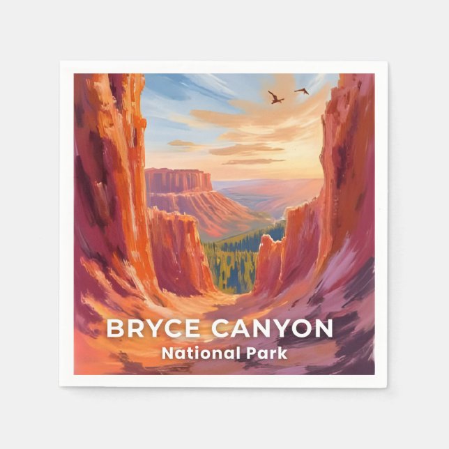Bryce Canyon National Park | Utah Resa Pappersservett (Framsidan)