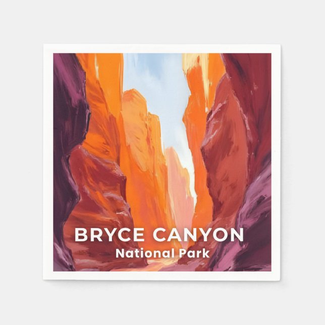 Bryce Canyon National Park | Utah Resa Pappersservett (Framsidan)