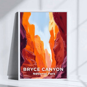 Bryce Canyon National Park   Utah Resa Poster