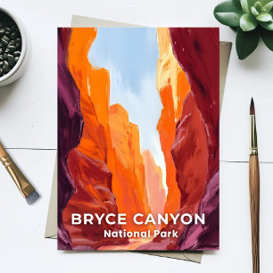 Bryce Canyon National Park Utah Resa Vykort